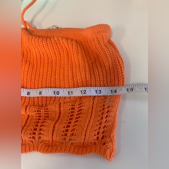 5 for $25- NWT Size Large Jolie and Joy Orange Tank Top - Picture 9 of 10